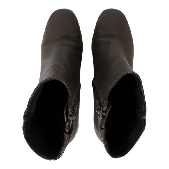 Camper Brooke Medium Gray Leather Ankle Bootie US 7 EU 37 #982 - Picture 5 of 10